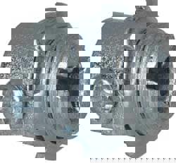 Conduit Connector: For FMC, Malleable Iron, 3/8